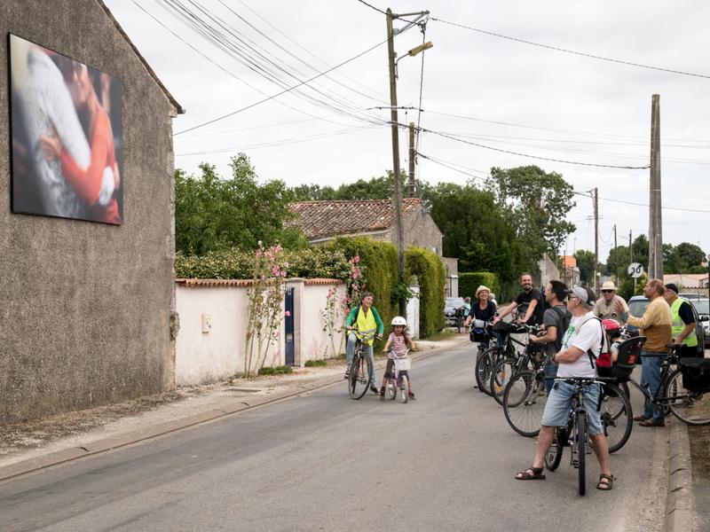 1,6 km à parcourir à pied ou à vélo