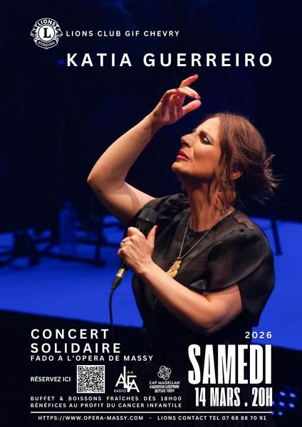 KATIA GUERREIRO - CONCERT SOLIDAIRE DE FADO 