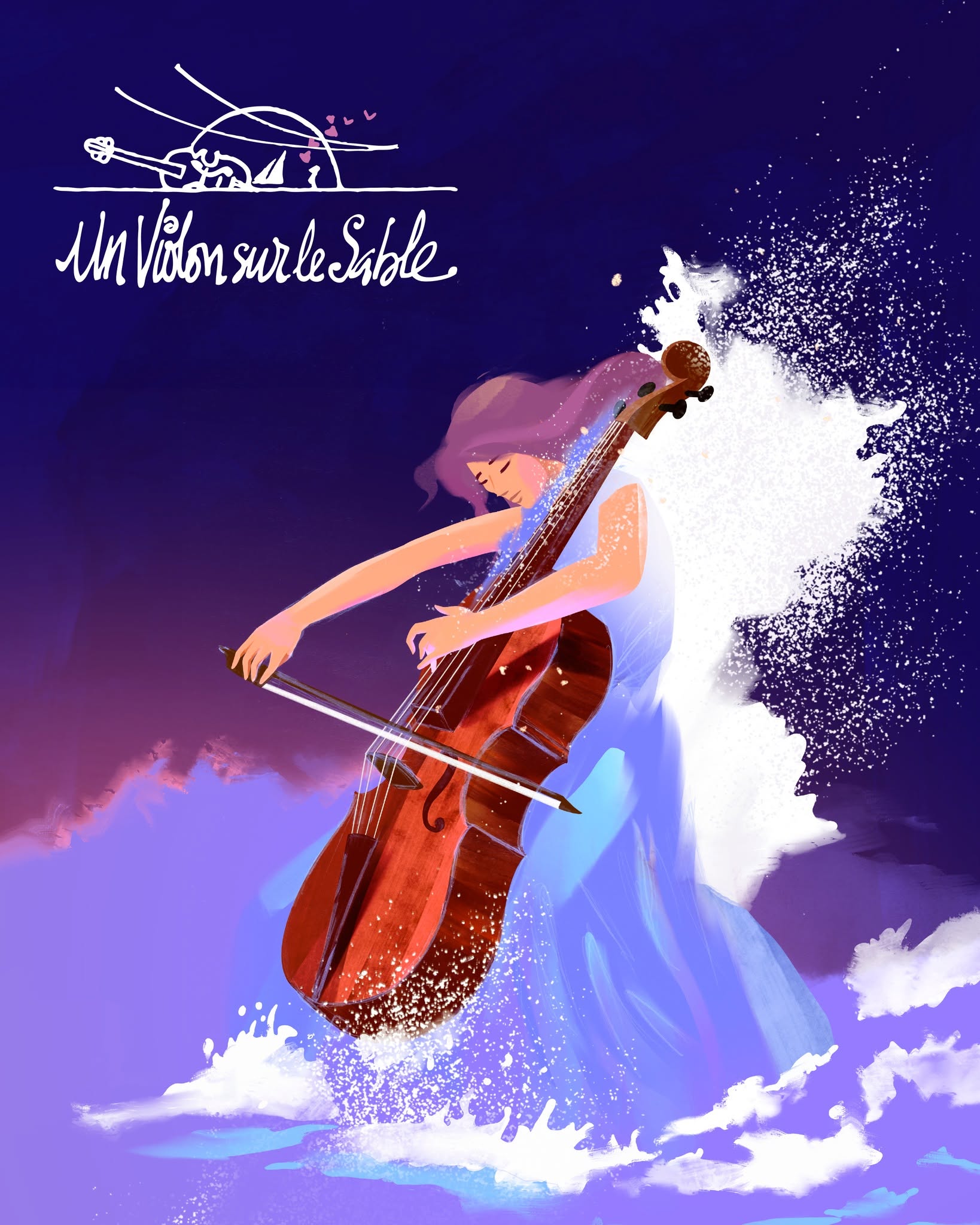 Répétitions générales d’un Violon sur le Sable