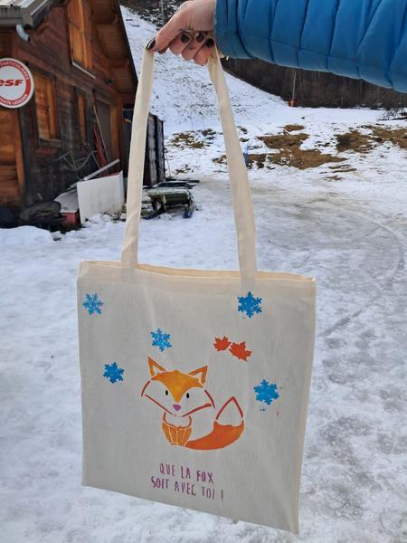 Customise ton tote bag d'hiver!_Vallouise-Pelvoux
