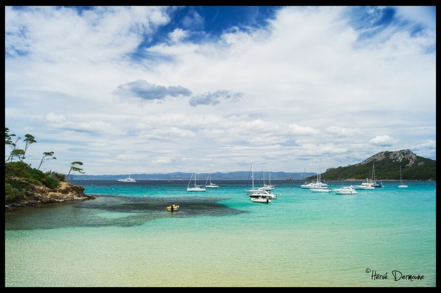 La plage Notre Dame - ile de porquerolles - hyeres