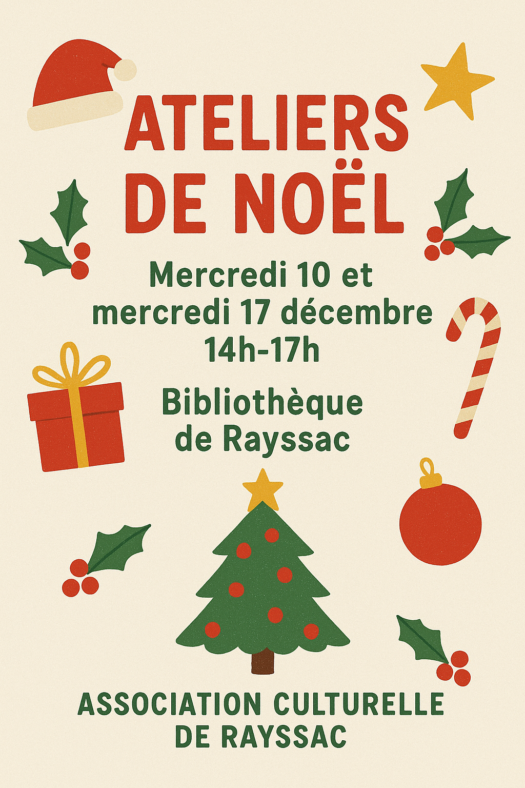 Ateliers de Noël - Rayssac_Rayssac