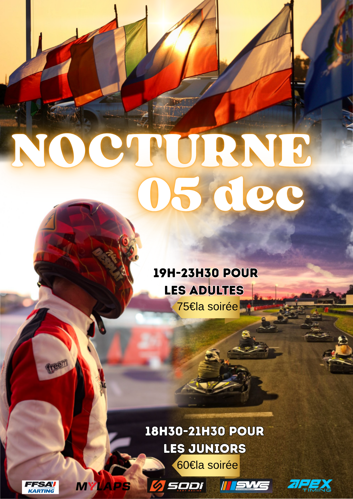 KARTING : Nocturne du 05 décembre