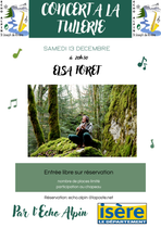 Concert à la tuillerie : Elsa Foret_Saint-Joseph-de-Rivière