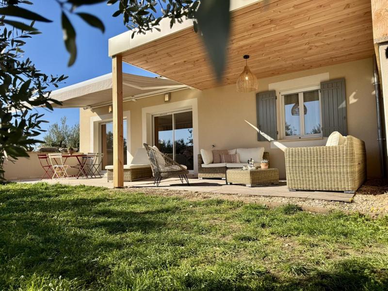 Terrasses et jardin