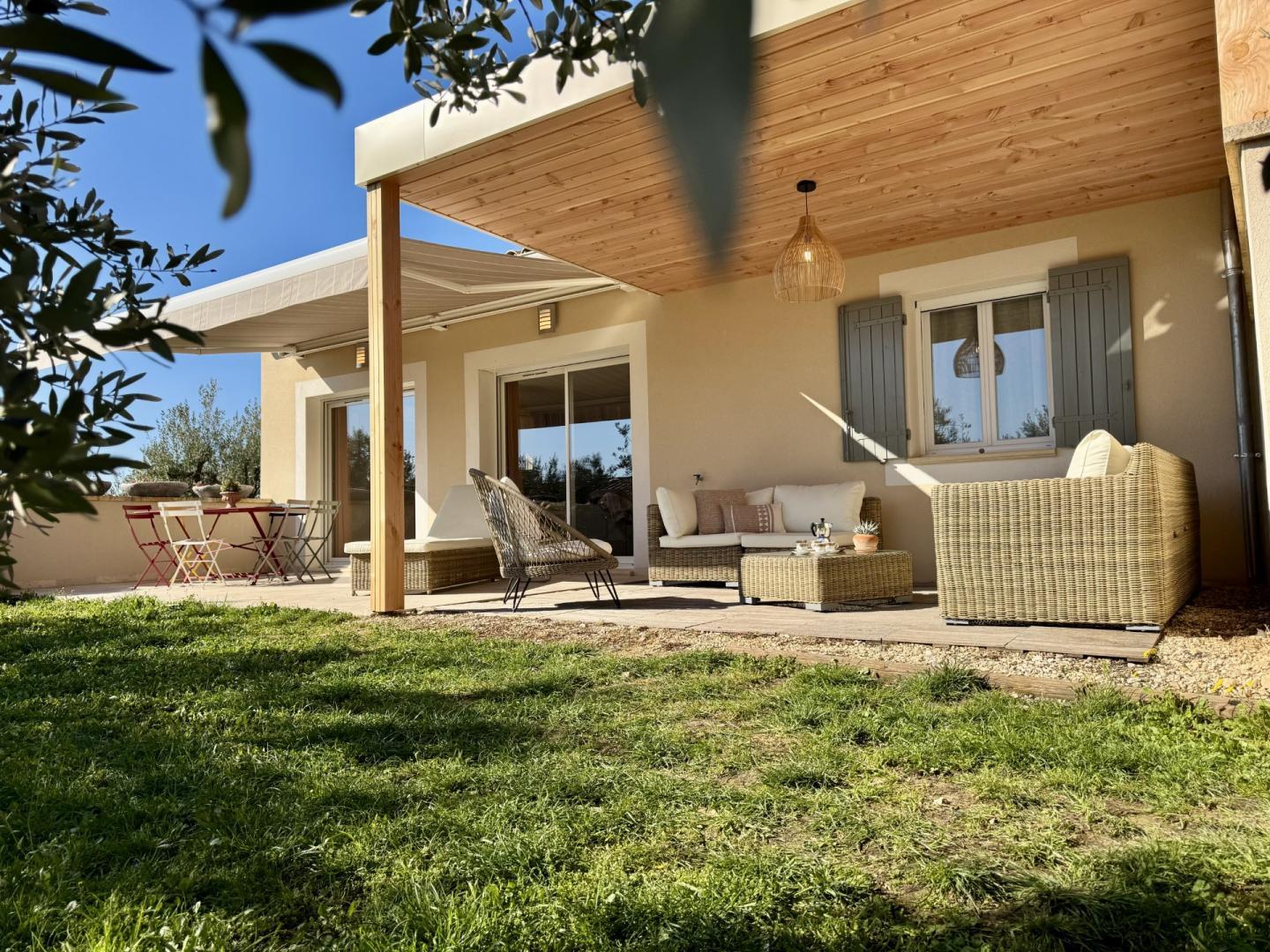 Terrasses et jardin