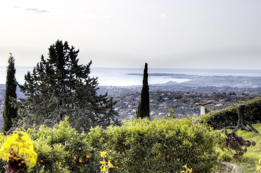 Les Oliviers de St-Jeannet- Vue panoramique 6 - Gîtes de France Alpes-Maritimes