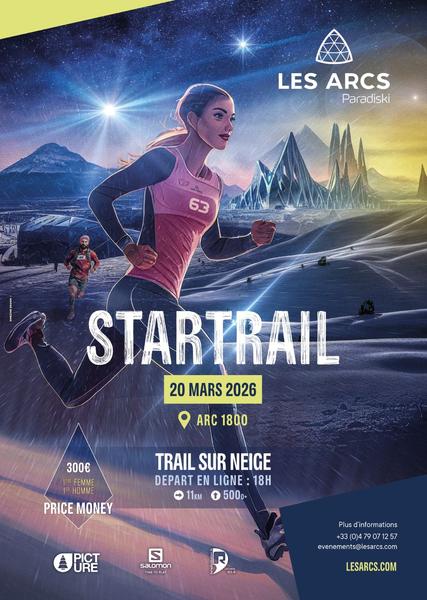 Les Arcs Star trail