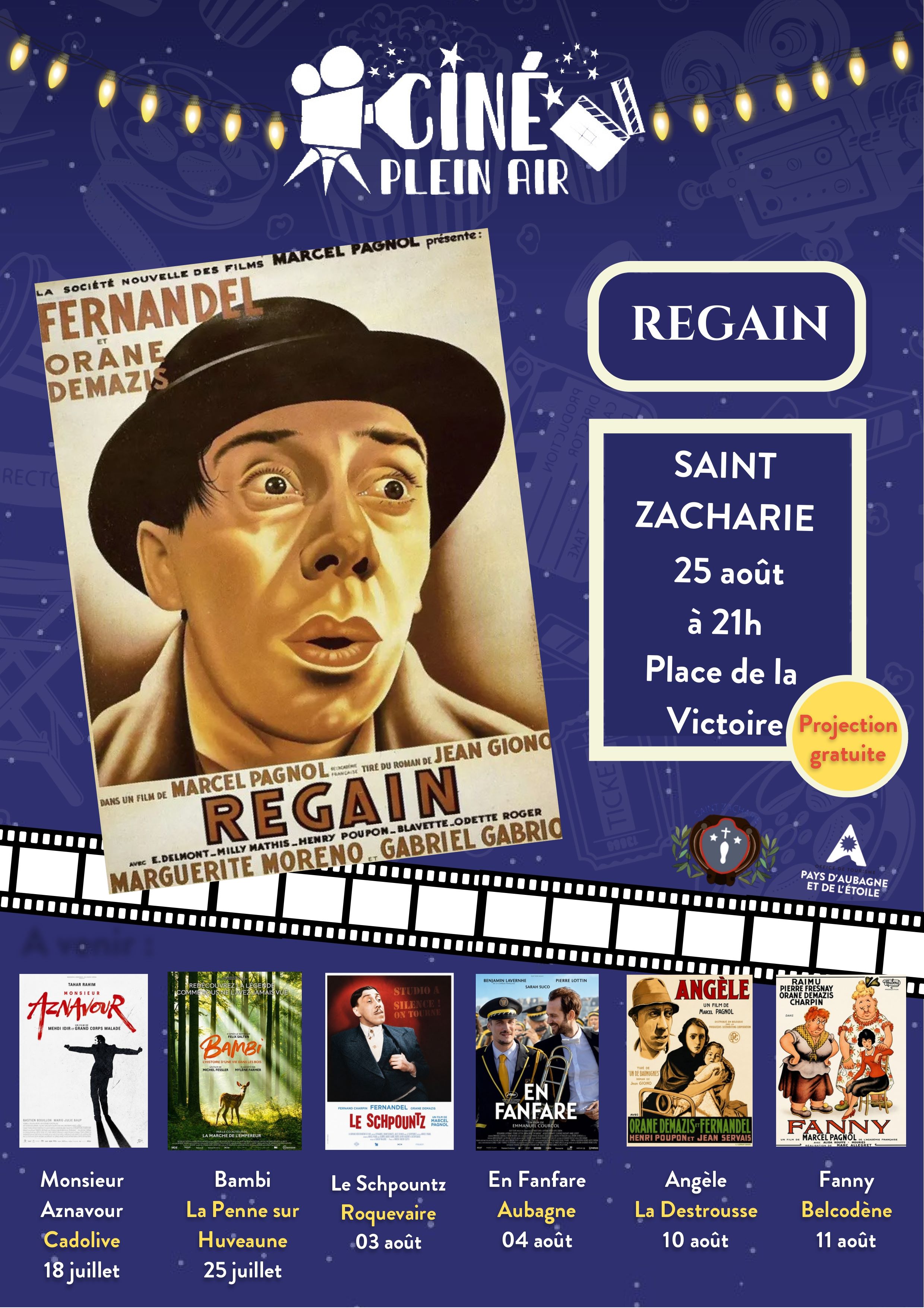 Ciné plein air - Regain