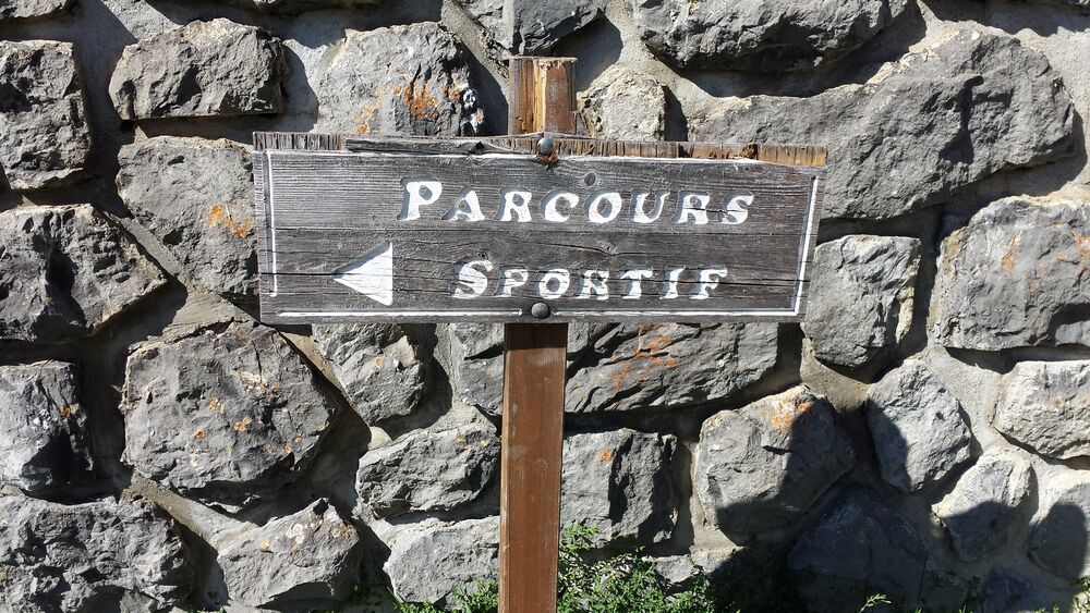 Parcours de santé au Grand-Bornand