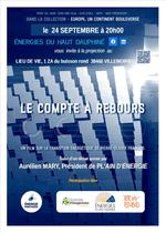 Ciné débat - Le Compte à rebours - Villemoirieu - Balcons du Dauphiné