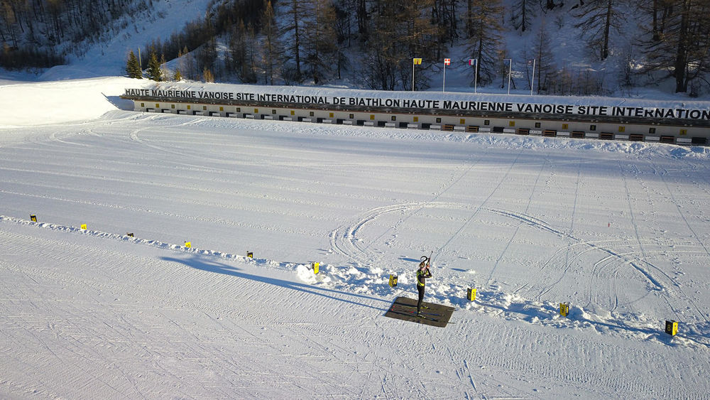 Stade de Biathlon de Bessans hiver