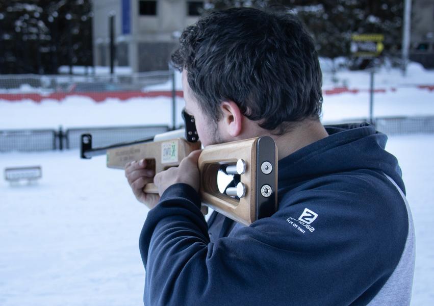 Inleiding tot lasergeweer / biatlon