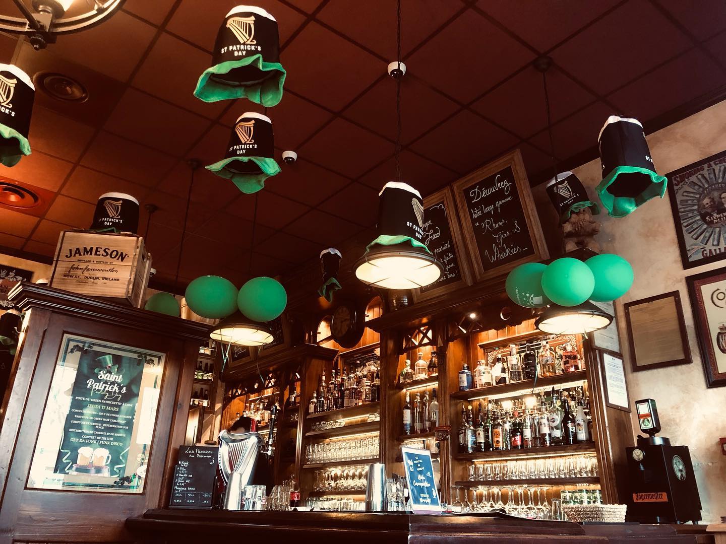 Paddy Mullin’s – le restaurant