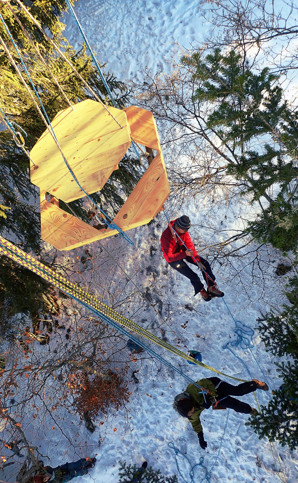 Goûter perché en forêt de Chartreuse