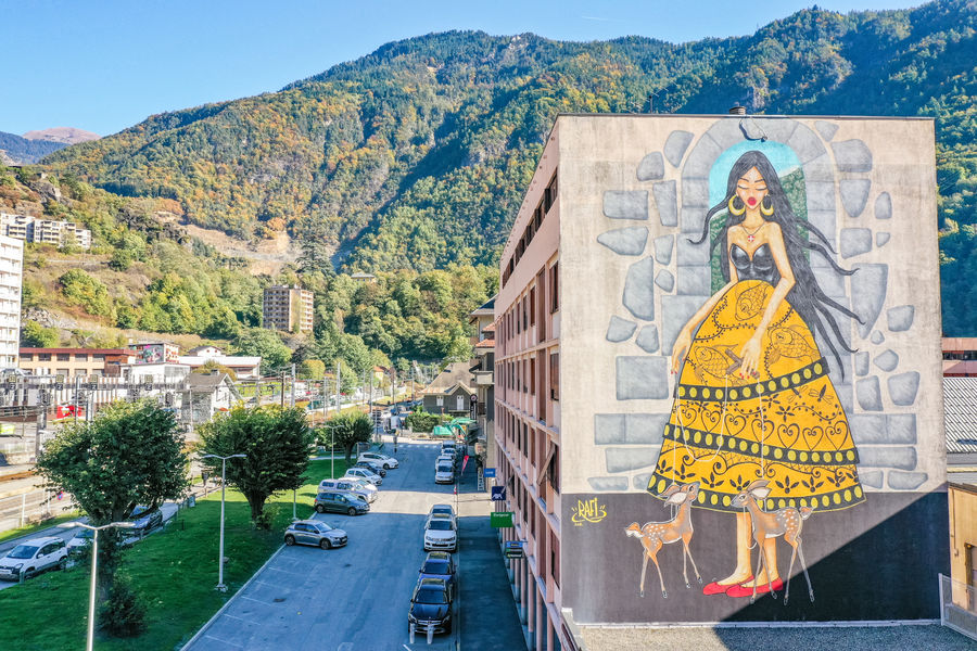 Parcours Street art Moûtiers