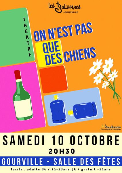 Représentation théâtrale -Les BALIVERNES de Gourville