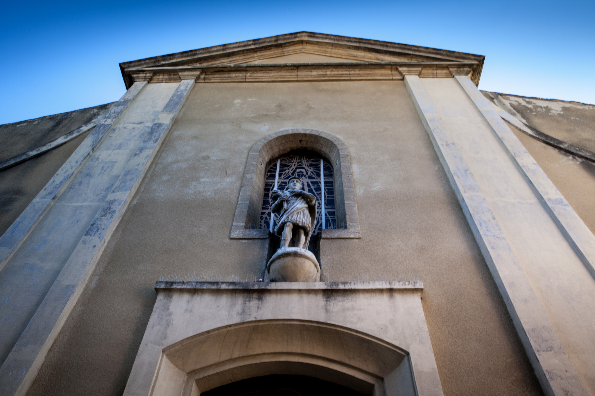 Statue Eglise de Jonquières