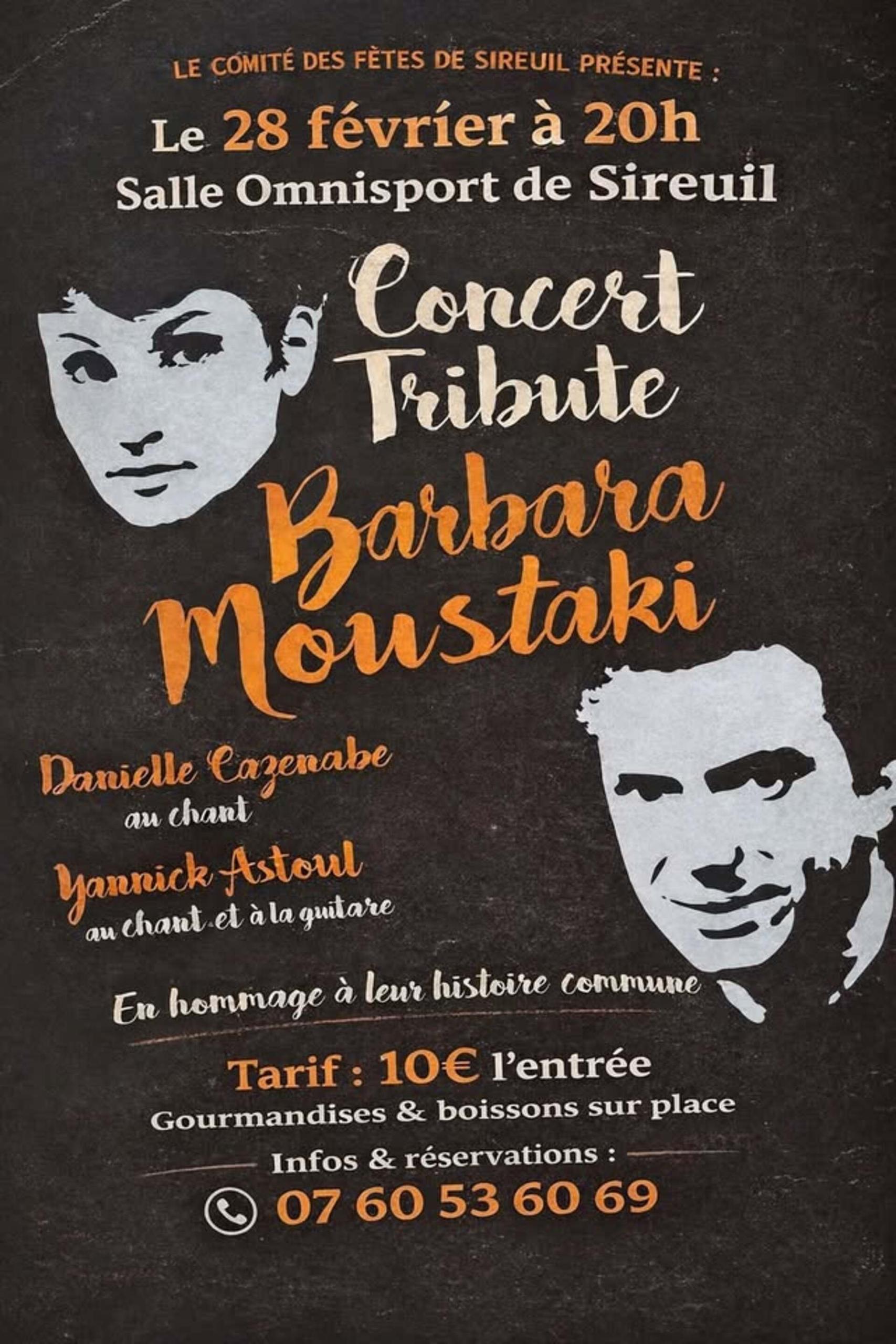 Concert - Barbara et Moustaki