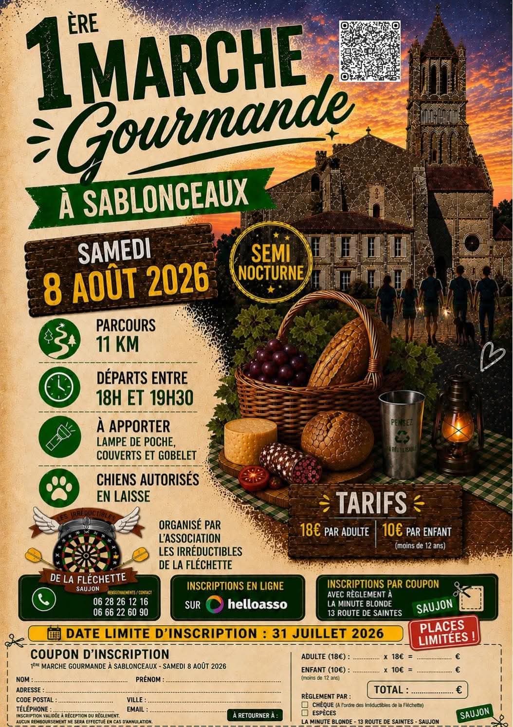 1ère Marche Gourmande - Semi-nocturne