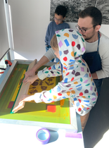 Les rendez-vous aux jardins - Gargouillis, sérigraphie végétale. Avec Jonathan …