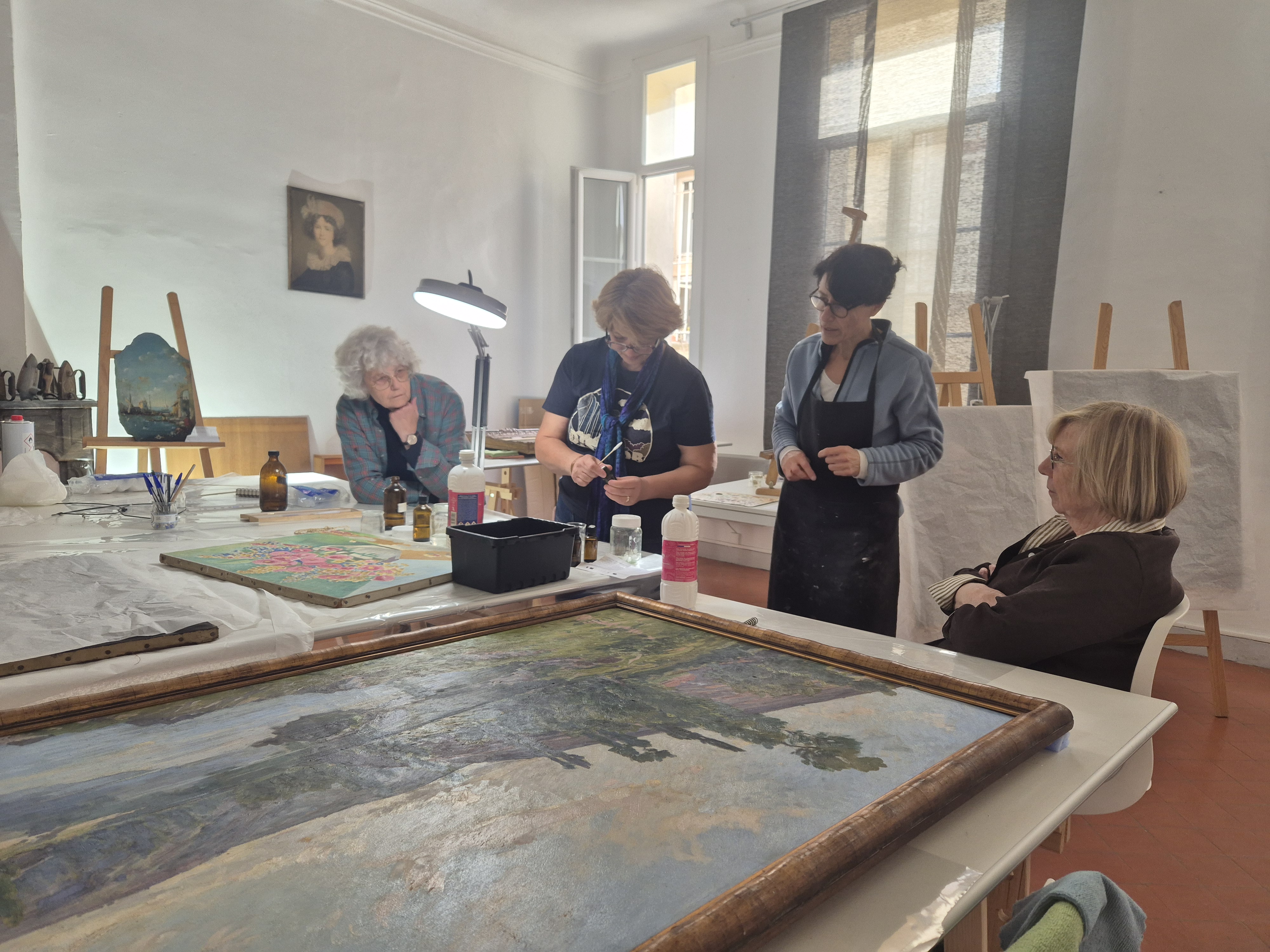 Ateliers d'initiation à la restauration d'œuvres d'art