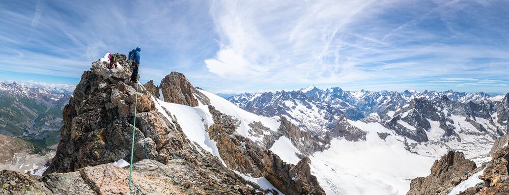 Le Râteau Ouest avec guide