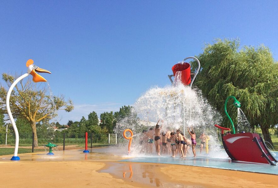 Splash aqualudique du centre aquatique de Châtelaillon-Plage