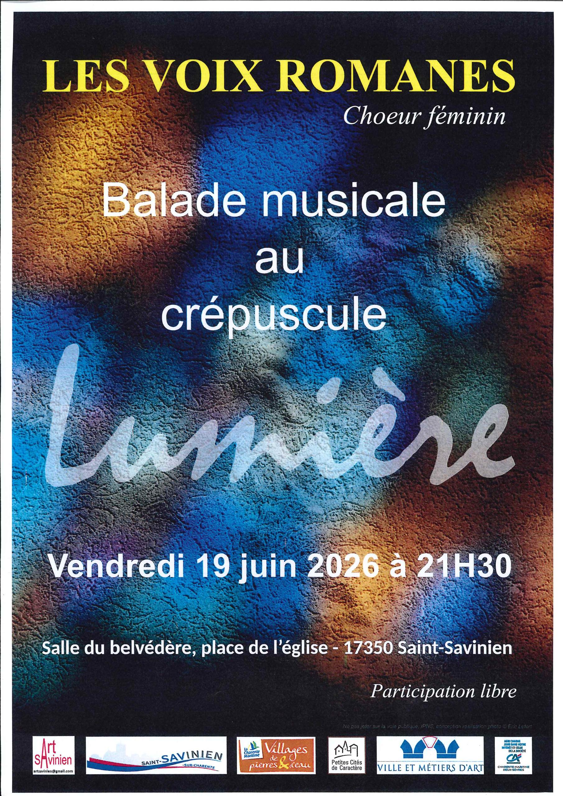 Concert : les Voix Romanes