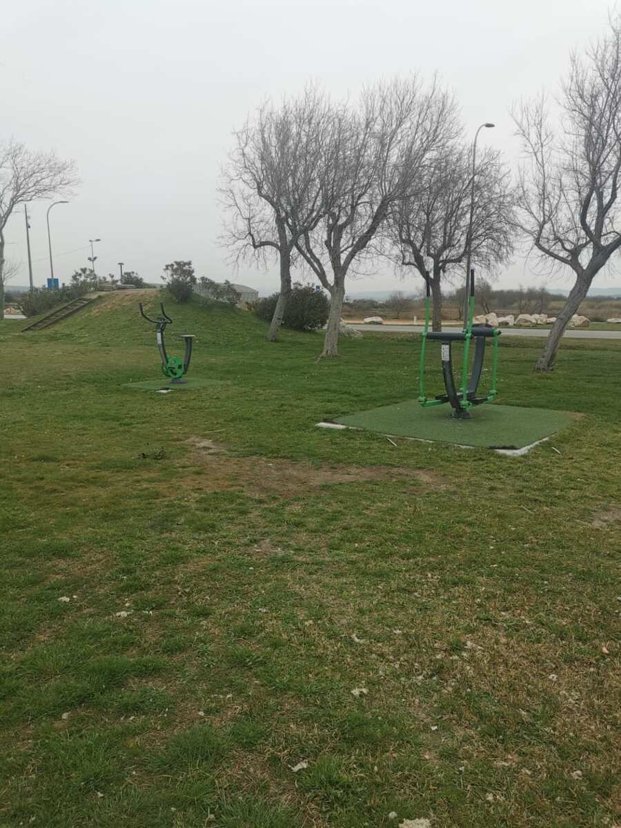 Aire de sport au Jaï (agrès en accès libre)