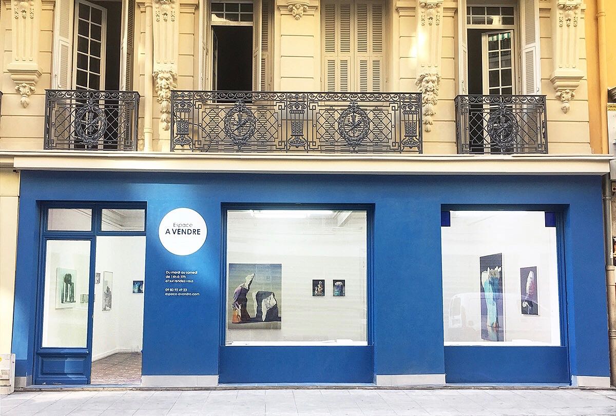 vue en façade d'un des trois espaces