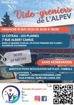 Vide grenier association ALPEV_Le Coteau