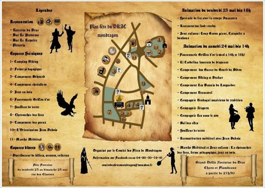 Fête médiévale du DRAC_Mondragon