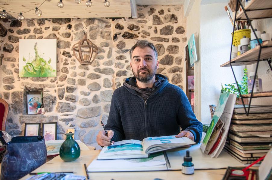 Stage d'éclaboussures d'aquarelle 2 jours