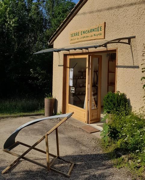 Vue extérieure de l'atelier de Valérie Férulla