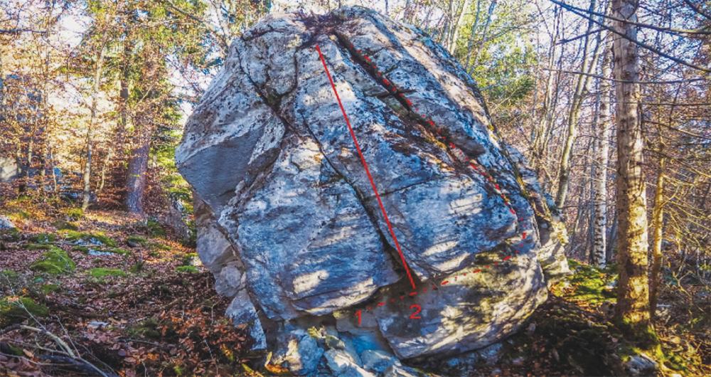 Blocs d'escalade du Plateau d'Assy_Passy