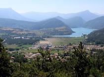 Saint André et le lac de Castillon