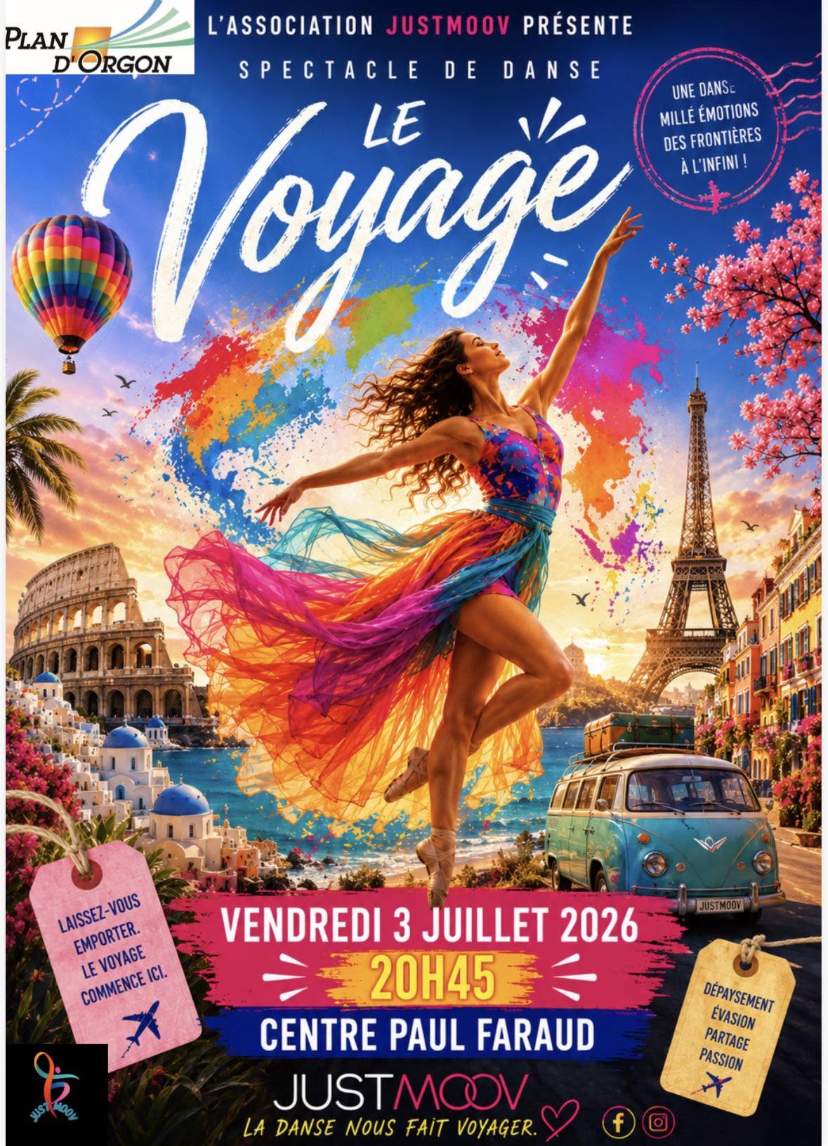 Spectacle de danse "Le Voyage"