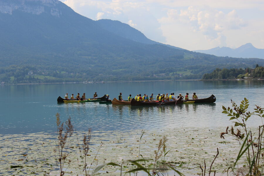 Ativités sportives au lac d'Aiguebelette