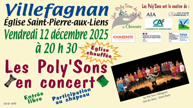 Les Poly'Sons en concert_Villefagnan