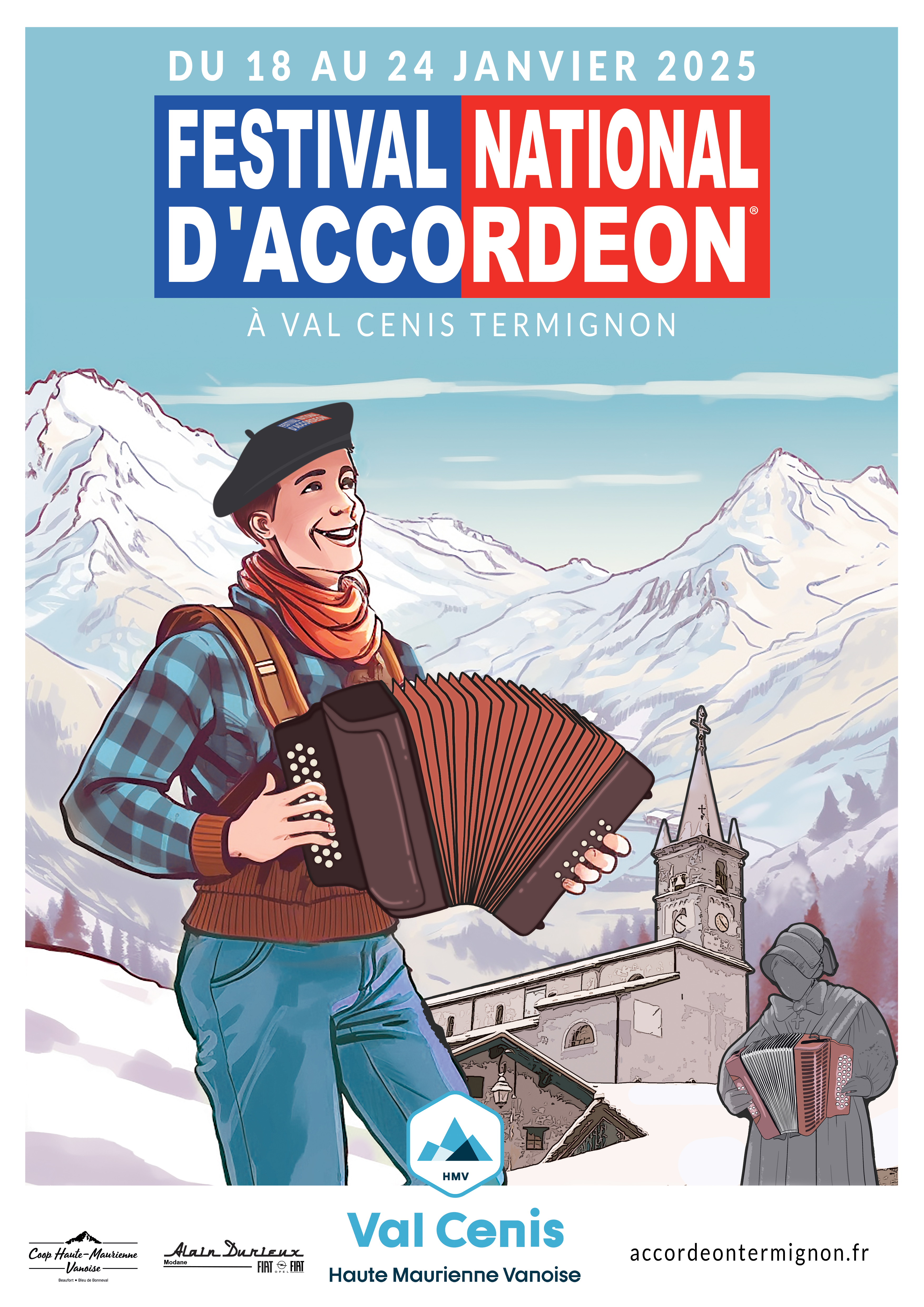 Affiche accordeon 2025