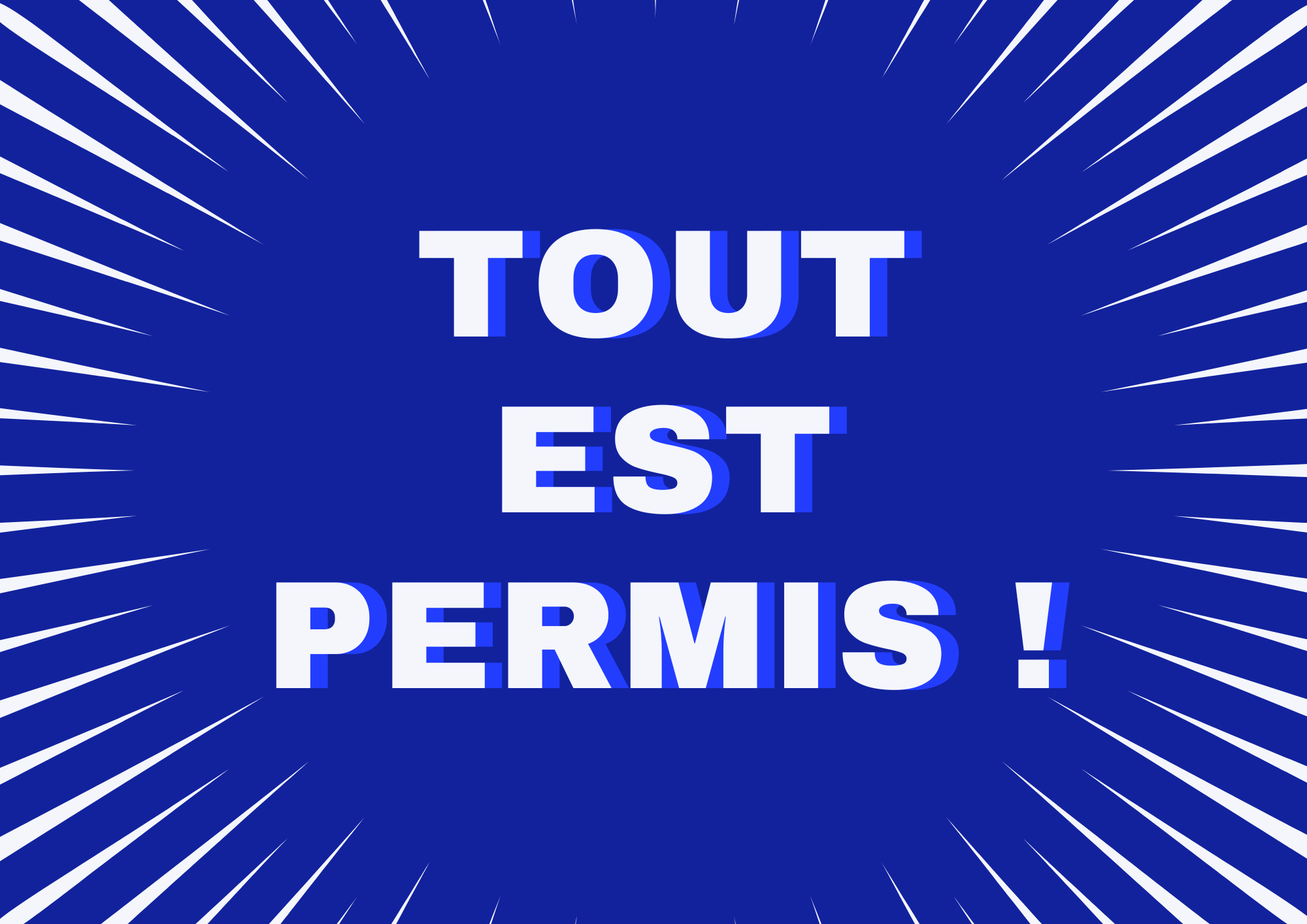 Soirée Jeux : "Mardi Tout Est Permis"