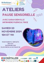 Ateliers "pause sensorielle"