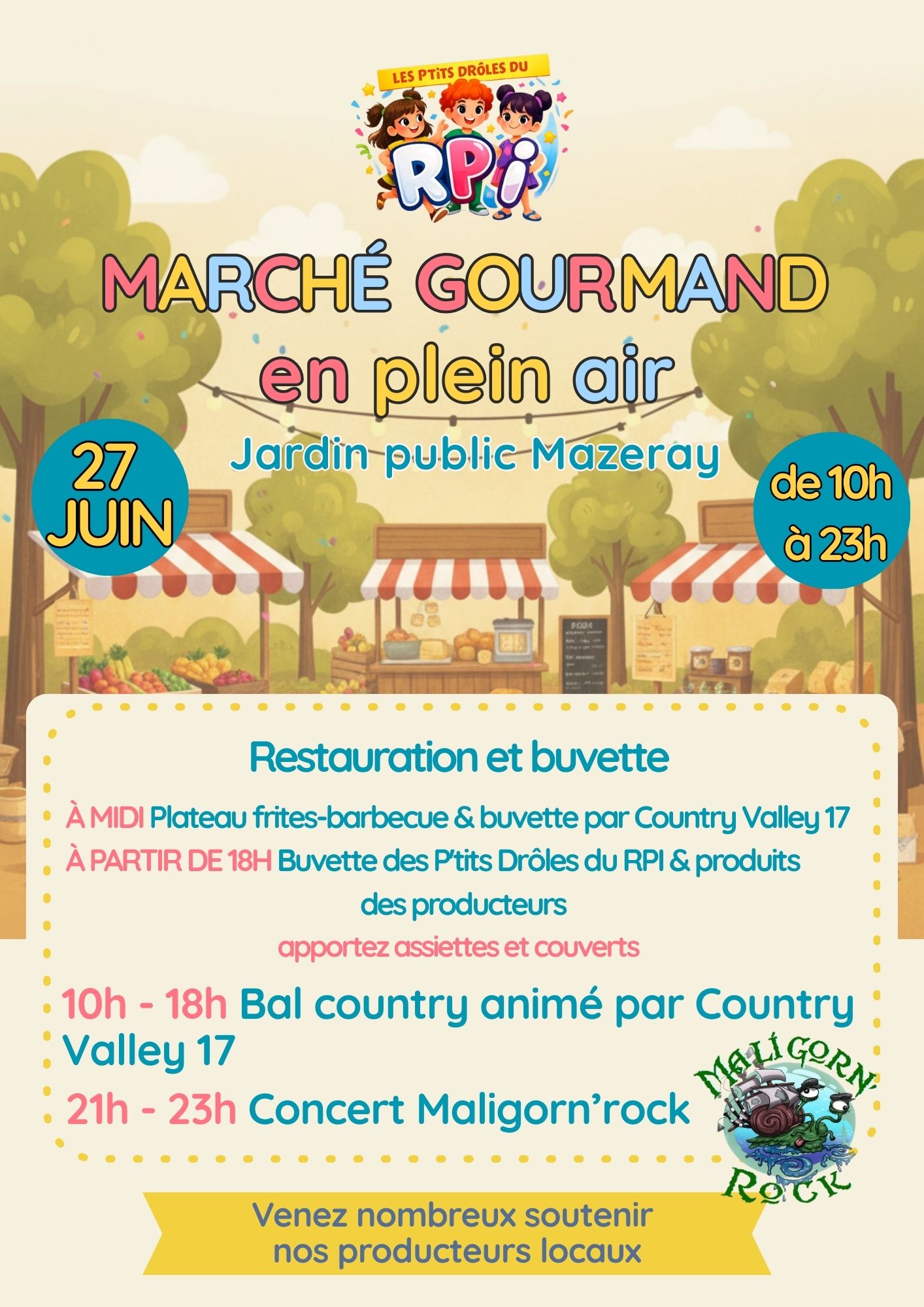 Marché gourmand