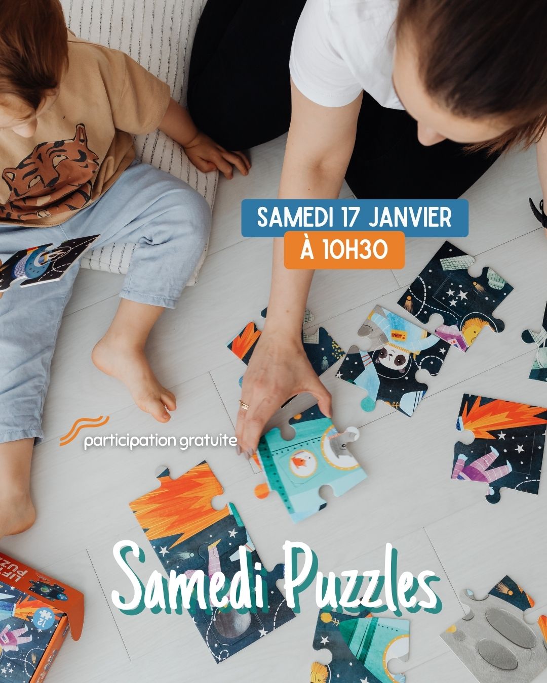 Atelier : Samedi puzzles