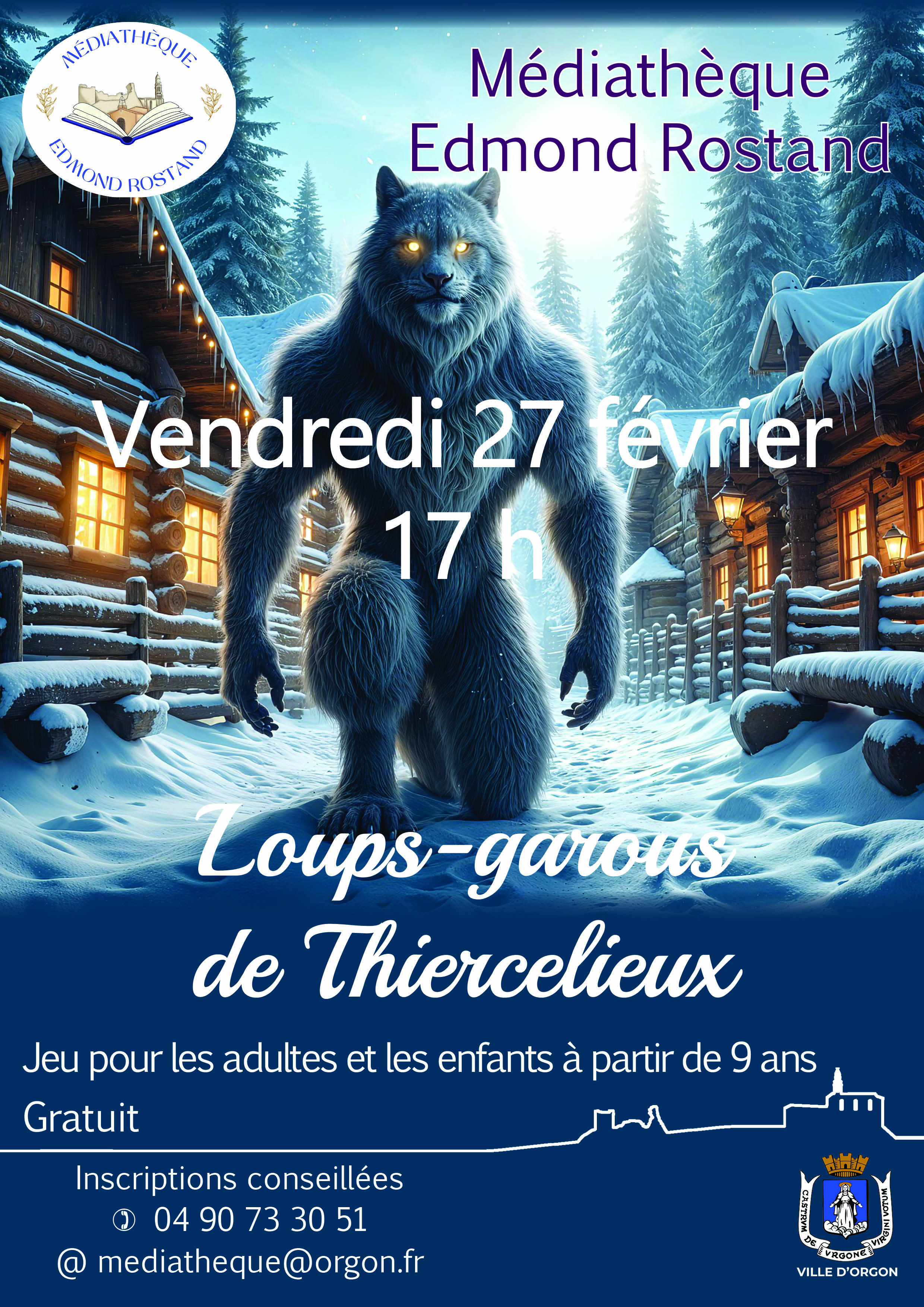 Jeu de société "Loups-Garous de Thiercelieux "