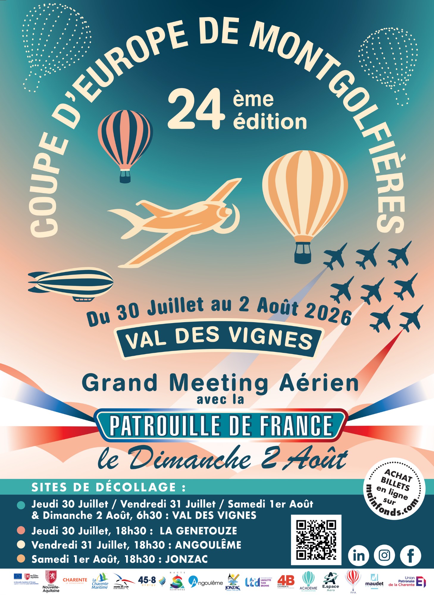 Coupe d'Europe de Montgolfières à l'Ile aux Vaches