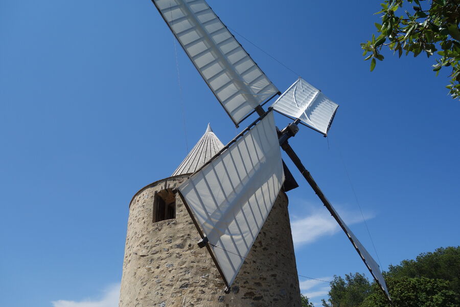 Le Moulin du bonheur à Porquerolles