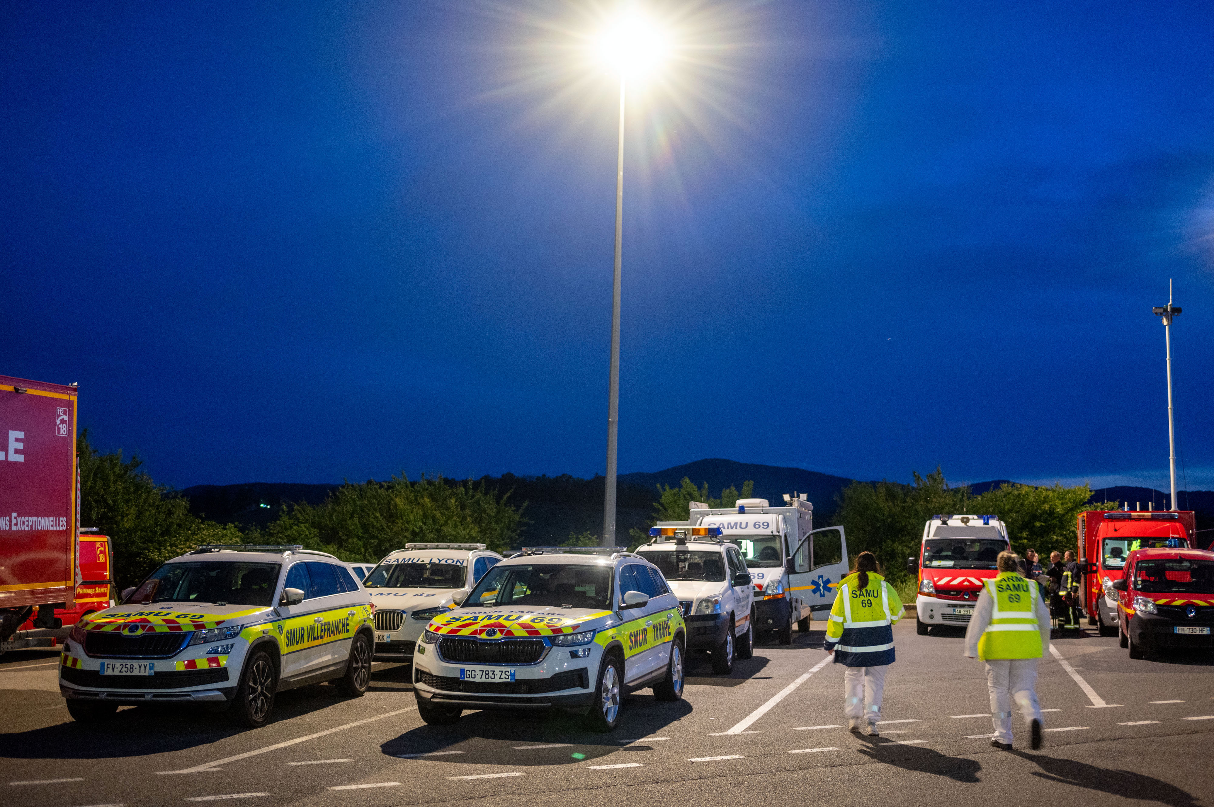 Véhicules de secours