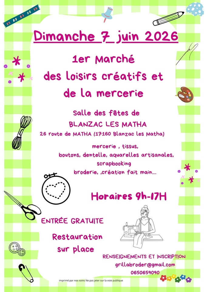 Marché des Loisirs créatifs et de la mercerie